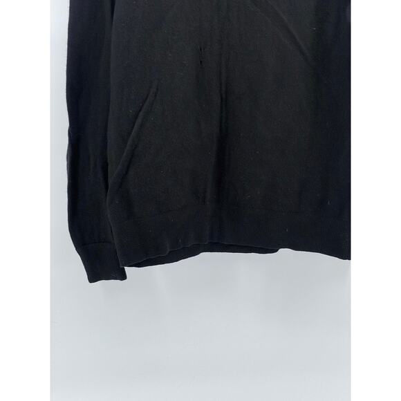 EVERLANE Women’s Black Classic Crewneck Cashmere Pullover Sweater SZ M - Picture 7 of 11